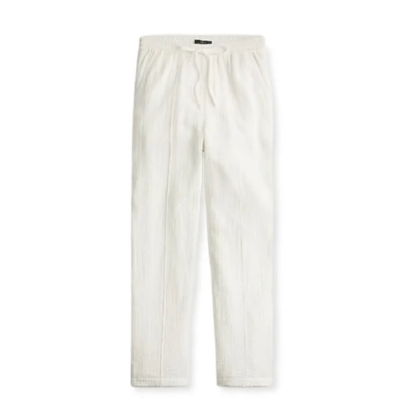 J.Crew Seaside pant in soft gauze White XXL NWT - Picture 1 of 3